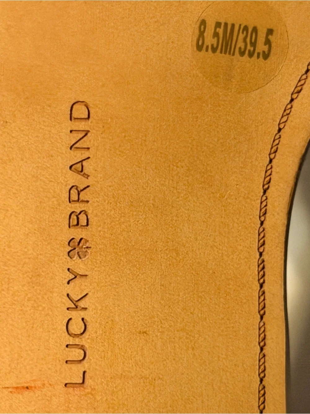 Lucky Brand woven leather